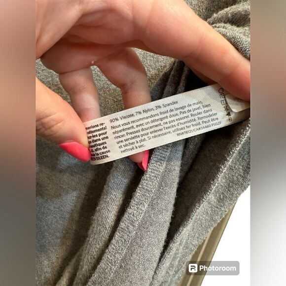 Eileen Fisher Torma Bateau Neck Box Slouchy Sweater Top in Gray Size Medium - Picture 5 of 9